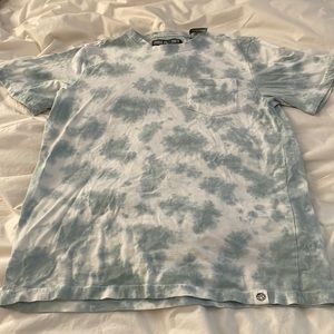 blue grey t shirt